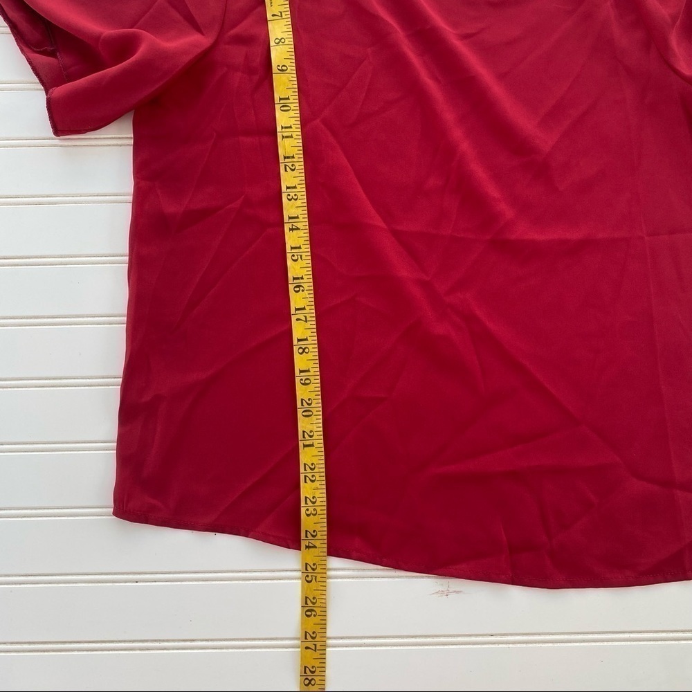 Open cold shoulder Blouse Size Large - Picture 8 of 8